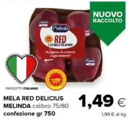 Oasi Mela red delicius MELINDA offerta