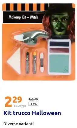 Action Kit trucco Halloween offerta