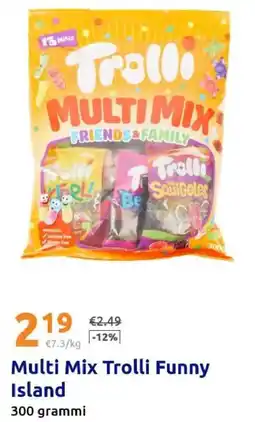 Action Multi Mix Trolli Funny Island offerta