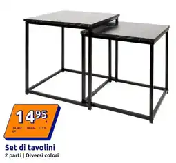 Action Set di tavolini offerta