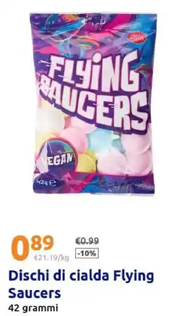 Action Dischi di cialda Flying Saucers offerta