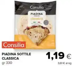 Oasi Consilia piadina sottile classica offerta