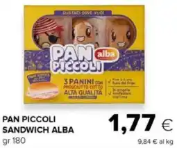 Oasi Pan piccoli sandwich alba offerta