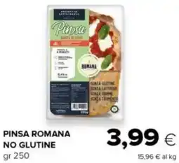 Oasi Pinsa romana no glutine offerta