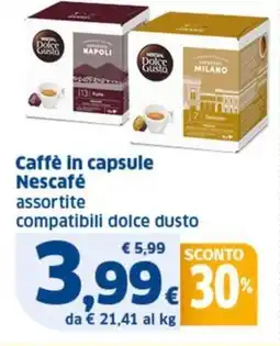 Ok Sigma Caffè in capsule Nescafé offerta