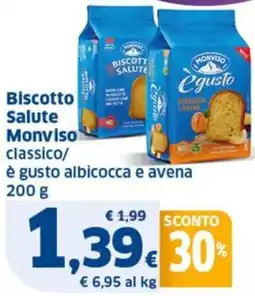 Ok Sigma Biscotto salute monviso classico/ è gusto albicocca e avena offerta