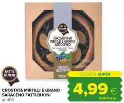 Oasi Crostata mirtilli e grano saraceno fatti buoni offerta