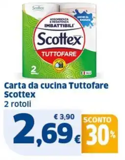 Ok Sigma Carta da cucina Tuttofare Scottex offerta