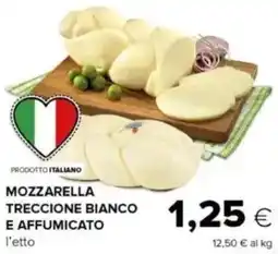 Oasi Mozzarella treccione bianco e affumicato offerta