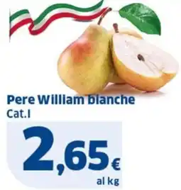 Ok Sigma Pere William blanche Cat.I offerta