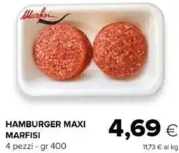 Oasi Hamburger maxi marfisi offerta
