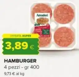 Oasi Hamburger offerta