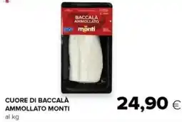 Oasi Cuore di baccalà ammollato monti offerta