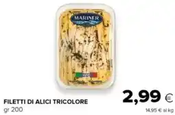 Oasi Filetti di alici tricolore offerta