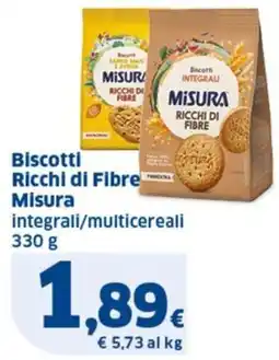 Ok Sigma Biscotti Ricchi di Fibre Misura integrali/multicereali offerta