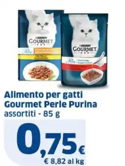Ok Sigma Alimento per gatti Gourmet Perle Purina offerta