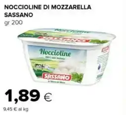 Oasi Noccioline di mozzarella SASSANO offerta