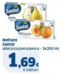 Ok Sigma Nettare Santal albicocca/pera/pesca offerta