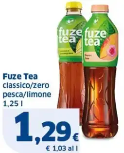 Ok Sigma Fuze Tea classico/zero pesca/limone offerta