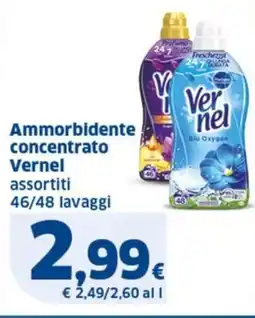 Ok Sigma Ammorbidente concentrato Vernel offerta