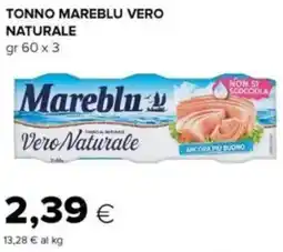 Oasi Tonno mareblu vero naturale offerta