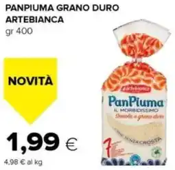 Oasi Panpiuma grano duro artebianca offerta