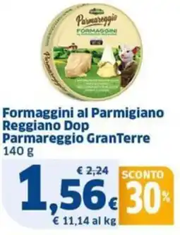 Sigma Formaggini al Parmigiano Reggiano Dop Parmareggio GranTerre offerta
