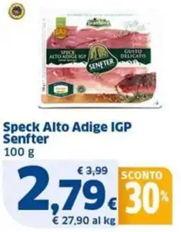 Sigma Speck Alto Adige IGP Senfter offerta