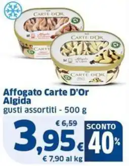 Sigma Affogato Carte D'Or Algida offerta