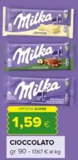 Oasi Cioccolato offerta