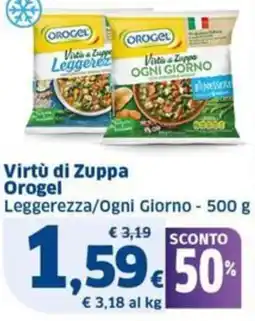 Sigma Virtù di Zuppa Orogel Leggerezza/Ogni Giorno offerta