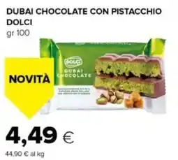 Oasi Dubai chocolate con pistacchio DOLCI offerta
