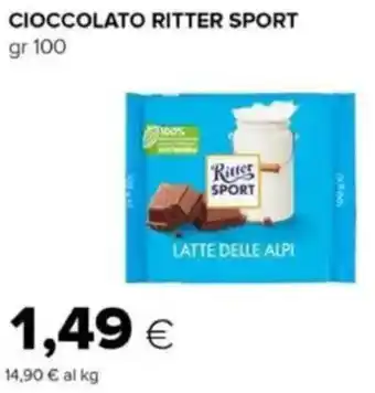 Oasi Cioccolato ritter sport offerta