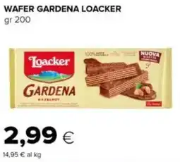 Oasi Wafer gardena LOACKER offerta