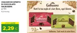 Oasi Cracker ricoperto di cioccolato GALBUSERA offerta