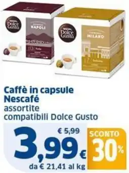 Sigma Caffè in capsule Nescafé offerta