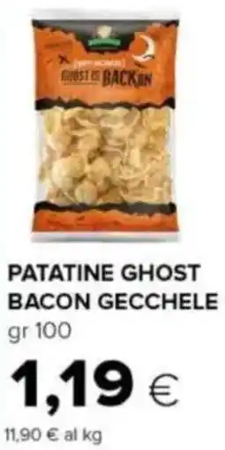 Oasi Patatine ghost bacon gecchele offerta