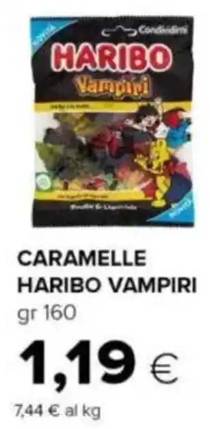 Oasi Caramelle haribo vampiri offerta