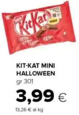 Oasi Kit-kat mini halloween offerta
