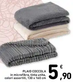Spazio Conad Plaid coccola offerta