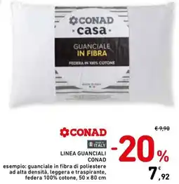 Spazio Conad Linea guanciali conad offerta