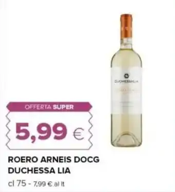 Oasi Roero arneis docg DUCHESSA LIA offerta