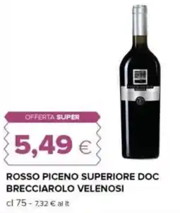 Oasi Rosso piceno superiore doc brecciarolo velenosi offerta
