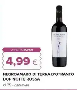 Oasi Negroamaro di terra d'otranto dop NOTTE ROSSA offerta