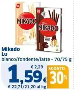 Sigma Mikado Lu bianco/fondente/latte offerta