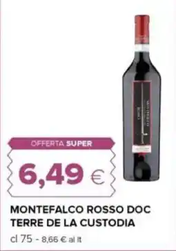 Oasi Montefalco rosso doc terre de la custodia offerta