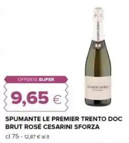 Oasi Spumante le premier trento doc brut rosé cesarini sforza offerta