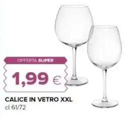 Oasi Calice in vetro xxl offerta