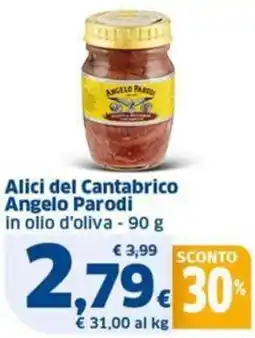 Sigma Alici del Cantabrico Angelo Parodi in olio d'oliva offerta