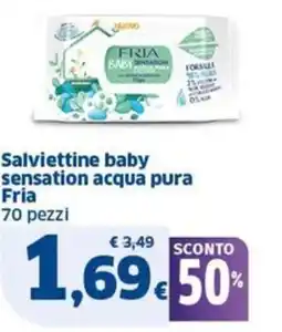 Sigma Salviettine baby sensation acqua pura Fria offerta